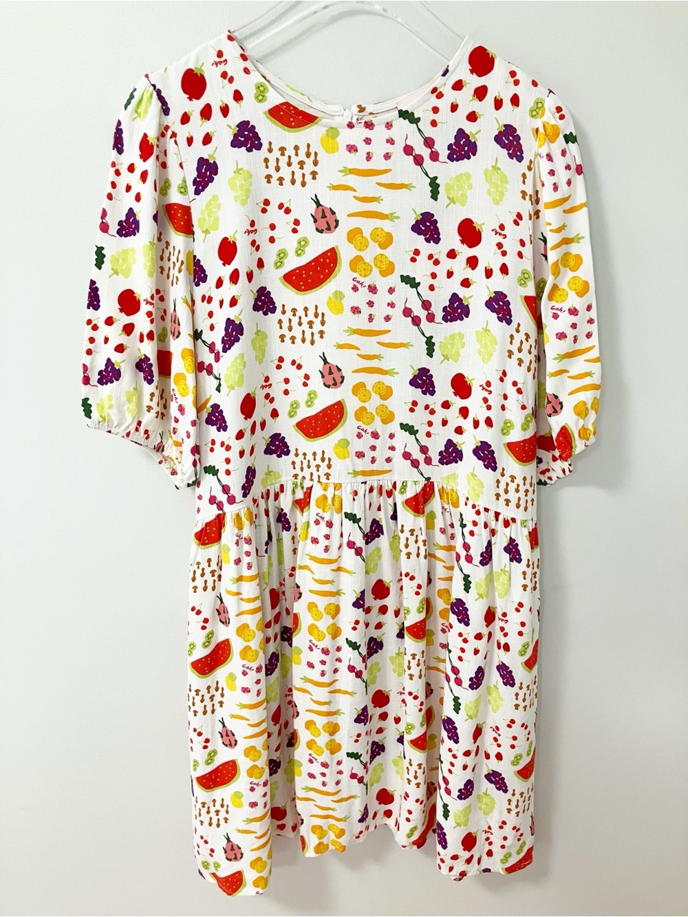 Lisa Says Gah | Farmers Market Linen Pia Dress 3XL Boho Maximalist Summer